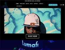 Tablet Screenshot of lumafi.com